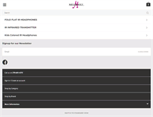 Tablet Screenshot of melodeez.com